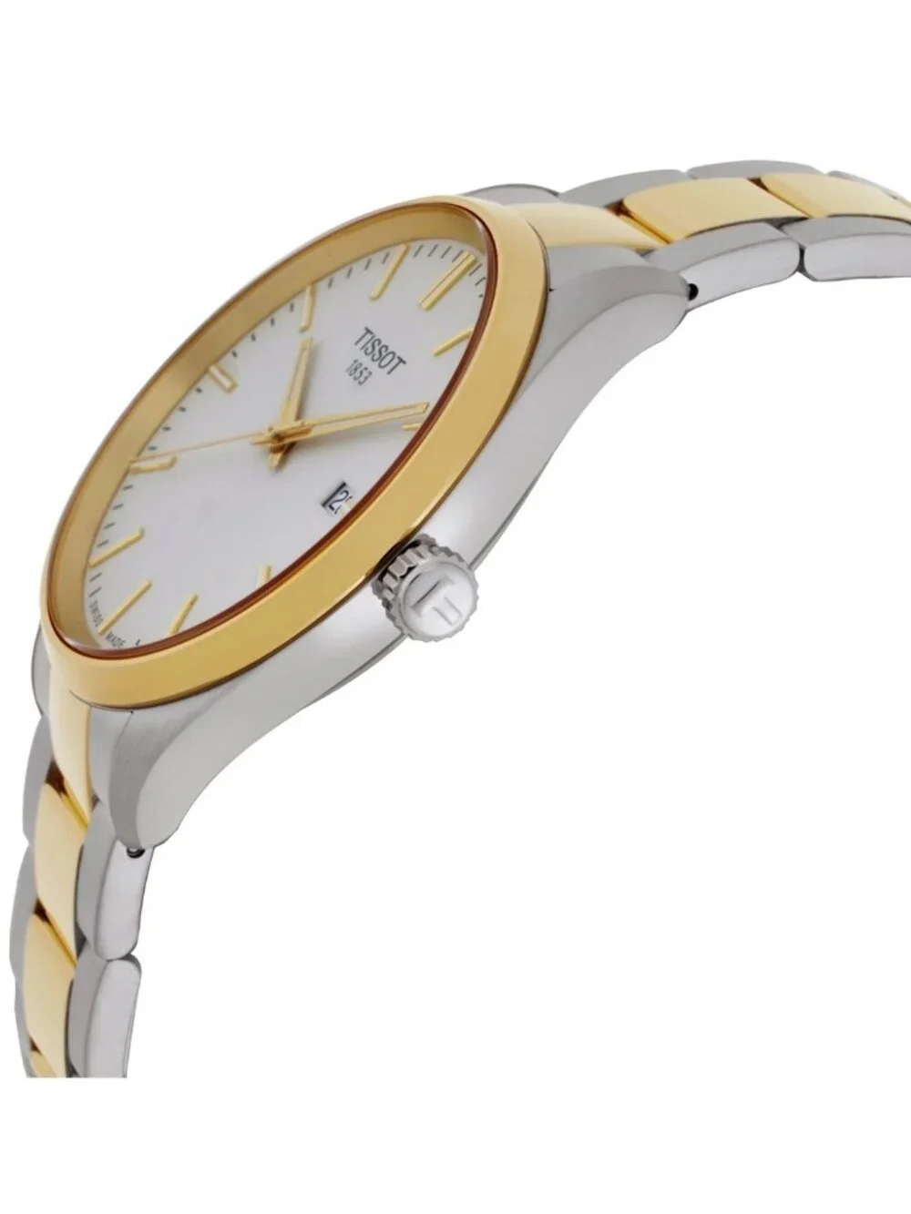 NWT Tissot PR 100 Quartz White Dial Men's Watch
